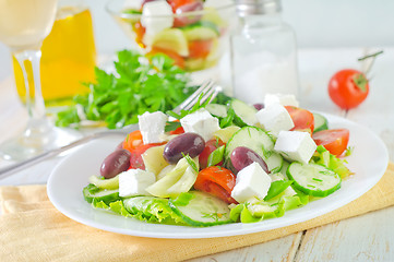 Image showing greek salad