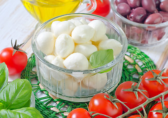 Image showing ingredients for caprese