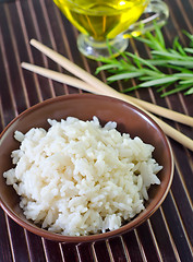 Image showing boiled rice