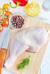 Image showing raw chicken