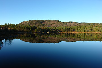 Image showing Lake reflection