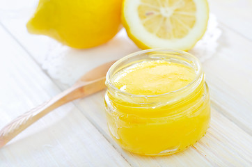 Image showing honey and lemons