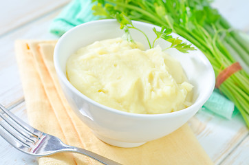 Image showing mashed potato