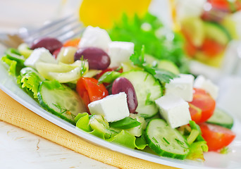 Image showing greek salad