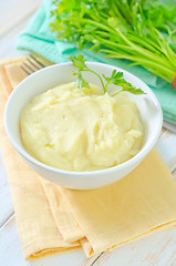 Image showing mashed potato