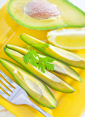 Image showing salad with avocado