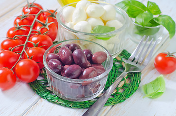 Image showing ingredients for caprese