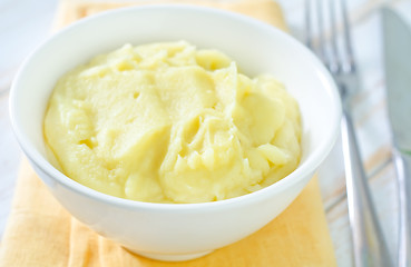 Image showing mashed potato