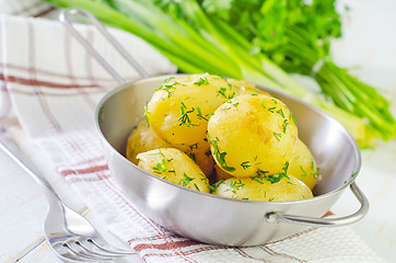 Image showing boiled potato