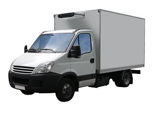 Image showing van delivery