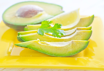 Image showing salad with avocado