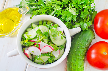 Image showing fresh salad