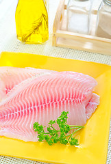 Image showing raw fish