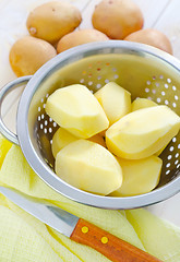 Image showing raw potato