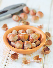 Image showing hazelnuts