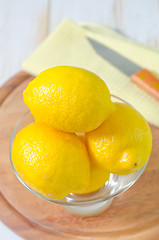 Image showing fresh lemons