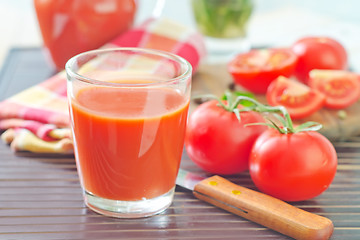 Image showing tomato juice