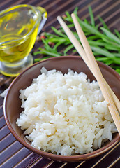 Image showing boiled rice