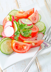 Image showing fresh salad