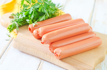 Image showing sausages