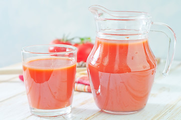 Image showing tomato juice