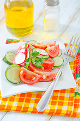 Image showing fresh salad