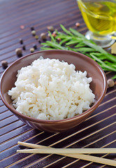 Image showing boiled rice