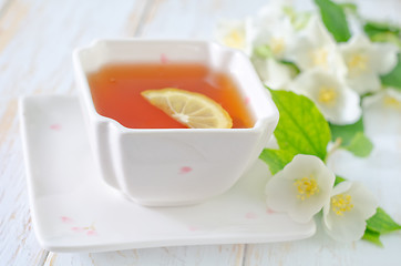 Image showing tea with jasmin