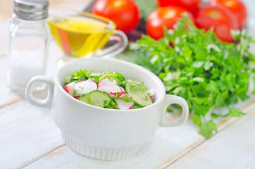 Image showing fresh salad