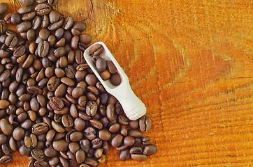 Image showing coffee background