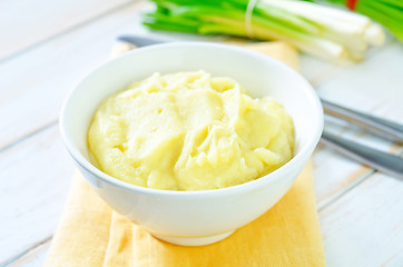 Image showing mashed potato