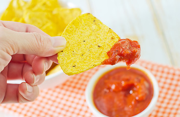 Image showing nachos