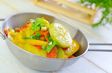 Image showing baked vegetables