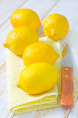 Image showing fresh lemons