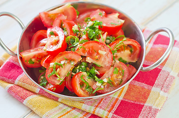 Image showing salad from tomato