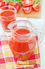 Image showing tomato juice