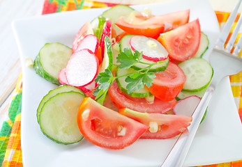 Image showing fresh salad