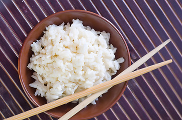 Image showing boiled rice