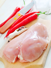 Image showing chicken fillet