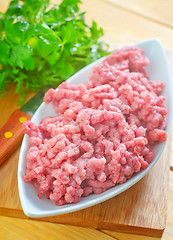 Image showing minced meat