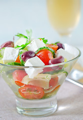 Image showing greek salad