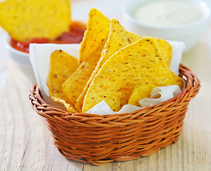Image showing nachos