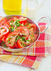 Image showing salad from tomato