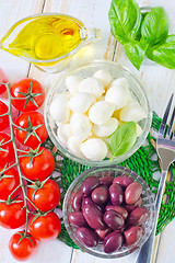 Image showing ingredients for caprese