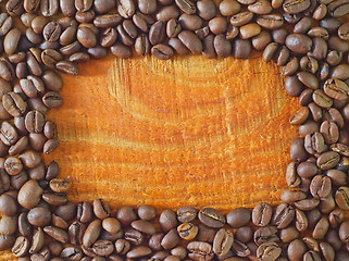 Image showing coffee background