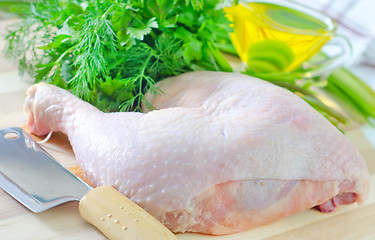 Image showing raw chicken