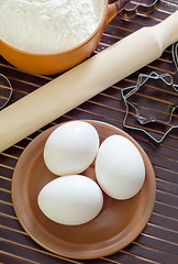 Image showing ingredients for dough