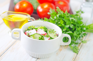 Image showing fresh salad