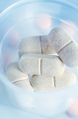 Image showing white pills