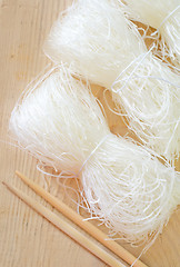 Image showing rice noodles